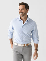 Mizzen+Main Men's Trim Leeward Dress Shirt - Saint Bernard