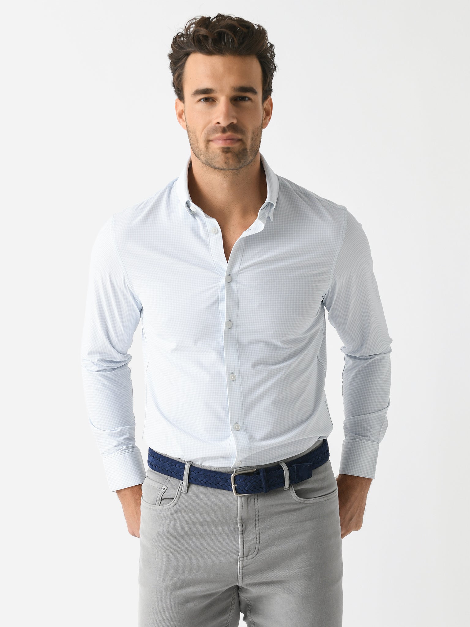 Mizzen+Main Men's Monaco Dress Shirt - Saint Bernard
