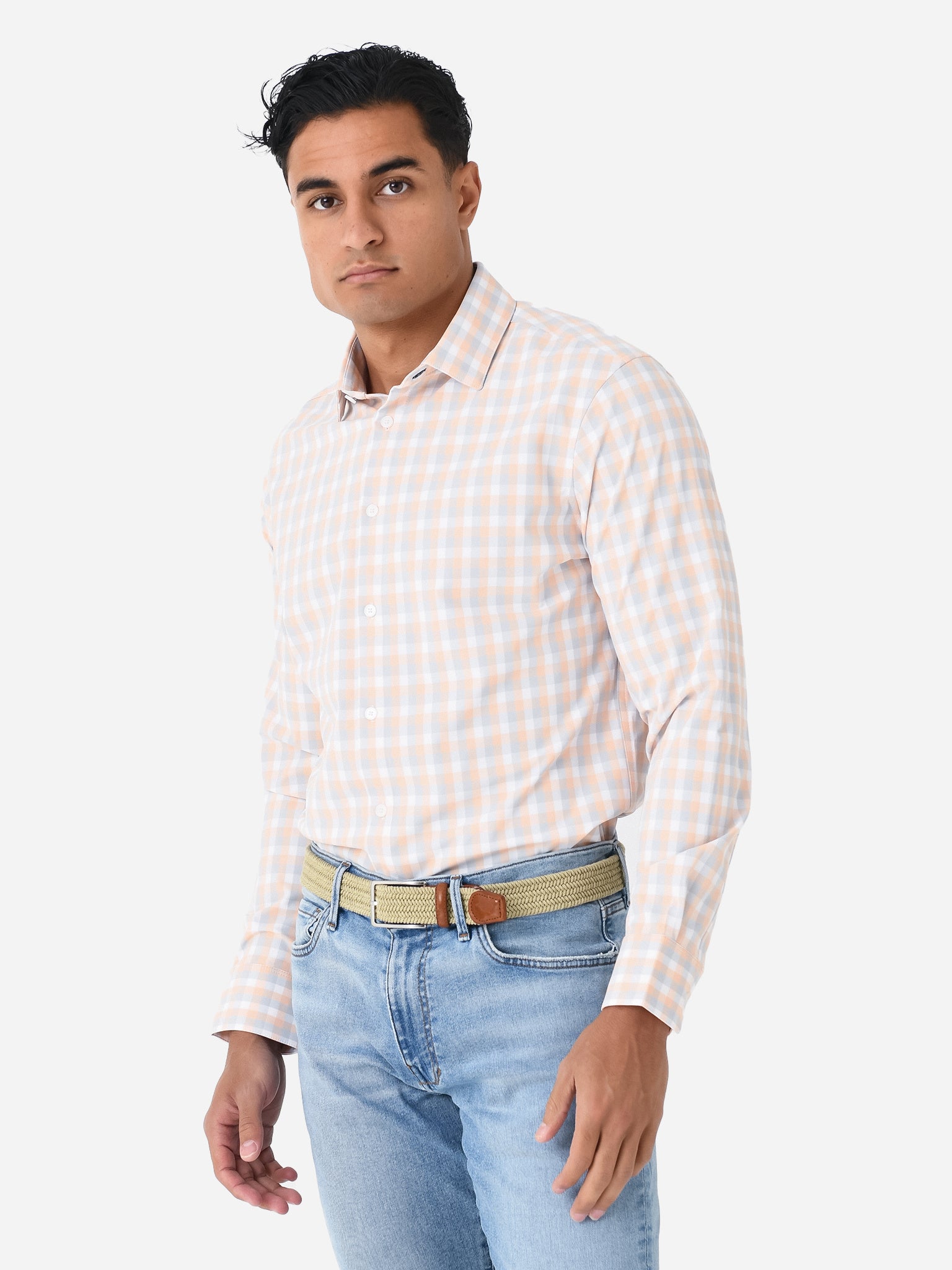 Mizzen+Main Men's Leeward Dress Shirt - Saint Bernard