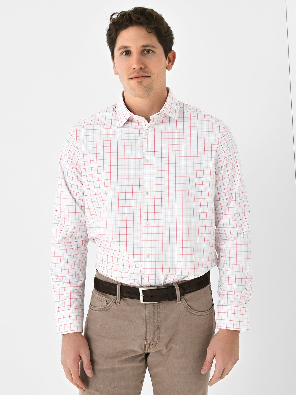 Mizzen+Main Men's Leeward Dress Shirt - Saint Bernard