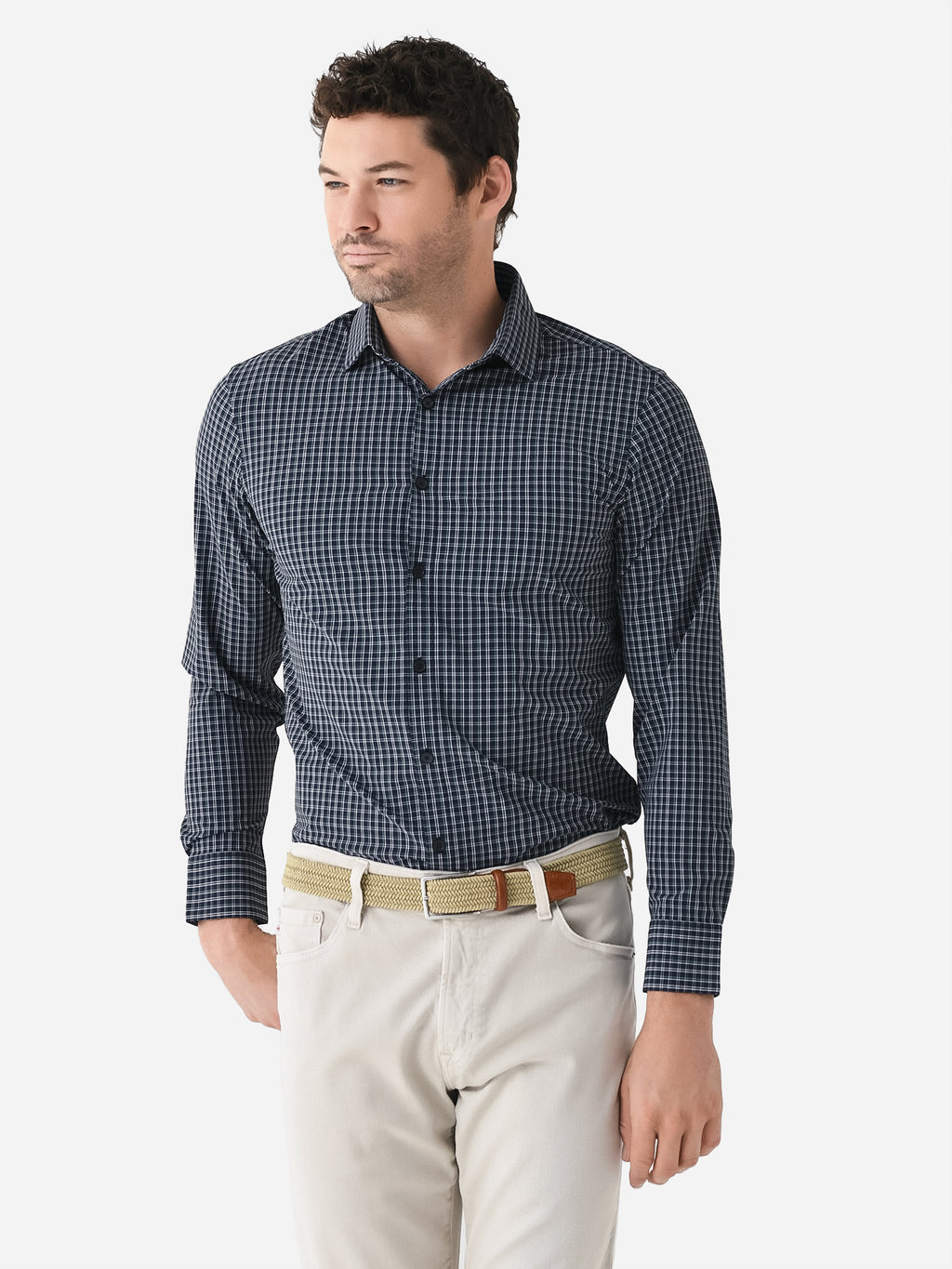 Mizzen+Main Men's Leeward Dress Shirt - Saint Bernard