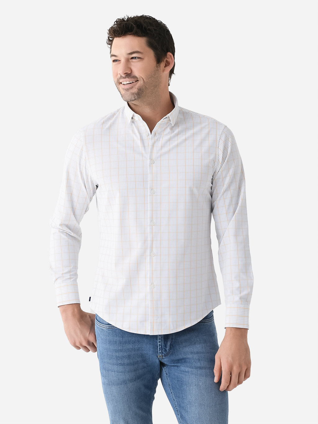 Mizzen+Main Men's Leeward Dress Shirt - Saint Bernard