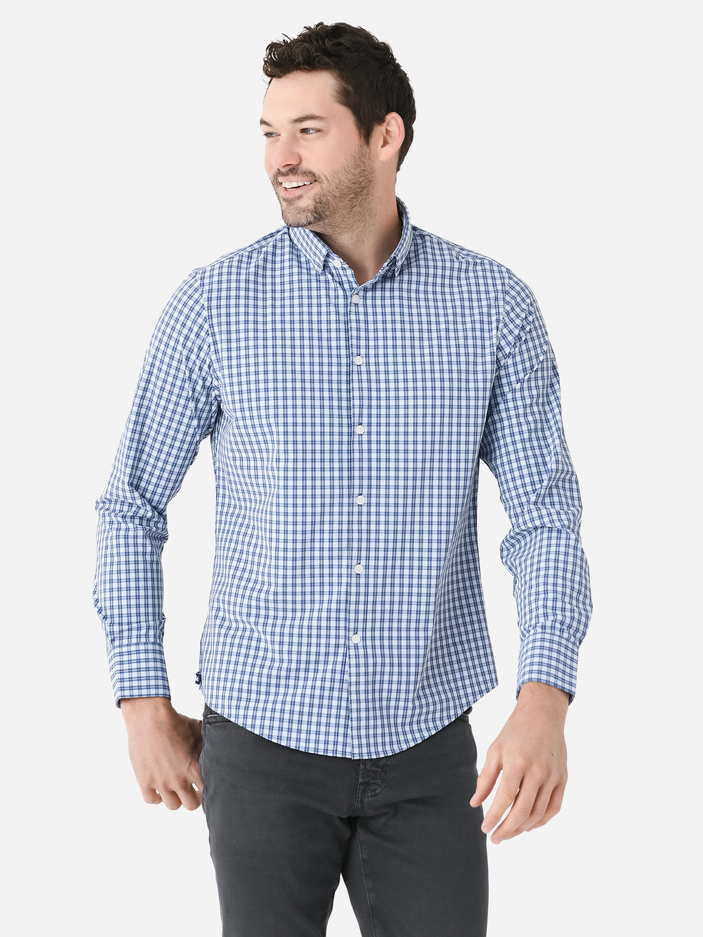 Mizzen+Main Men's Leeward No Tuck Dress Shirt - Saint Bernard