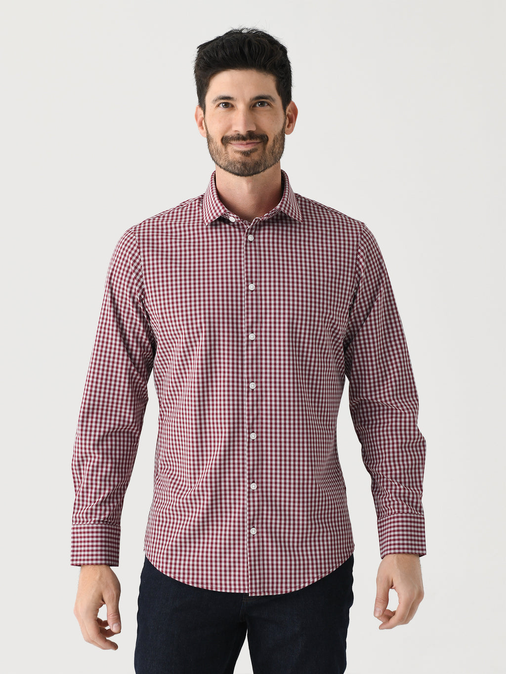 Mizzen+Main Men's Trim Leeward Dress Shirt - Saint Bernard