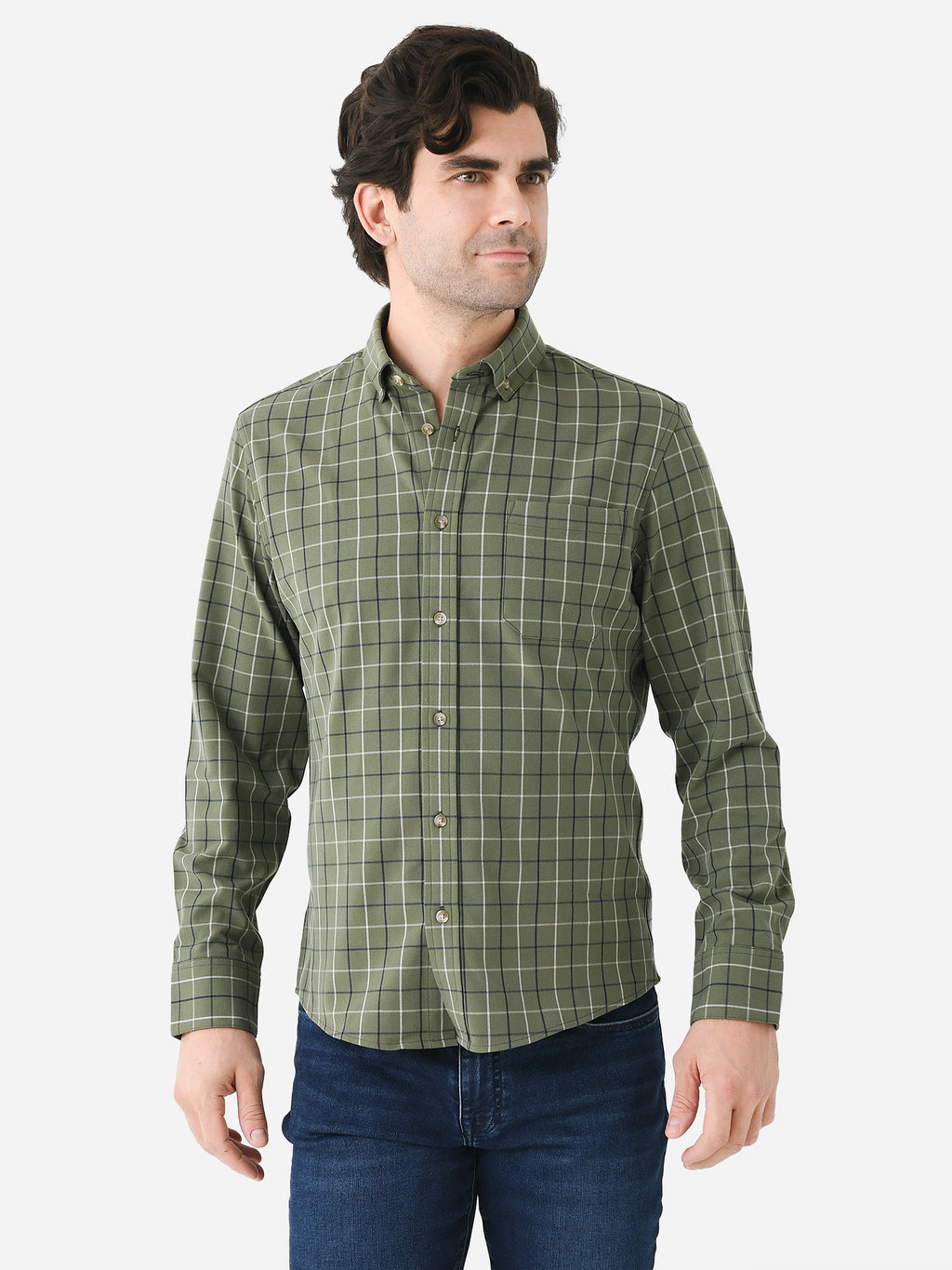 Mizzen+Main Men's City Flannel - Saint Bernard