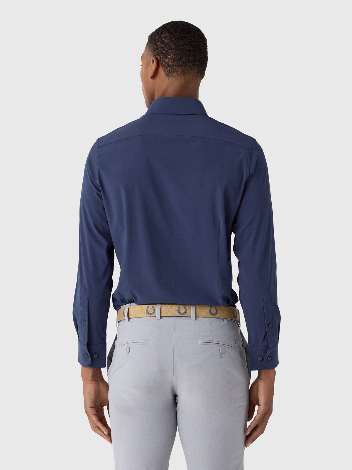 Mizzen+Main Men's Trim Leeward Dress Shirt - Saint Bernard