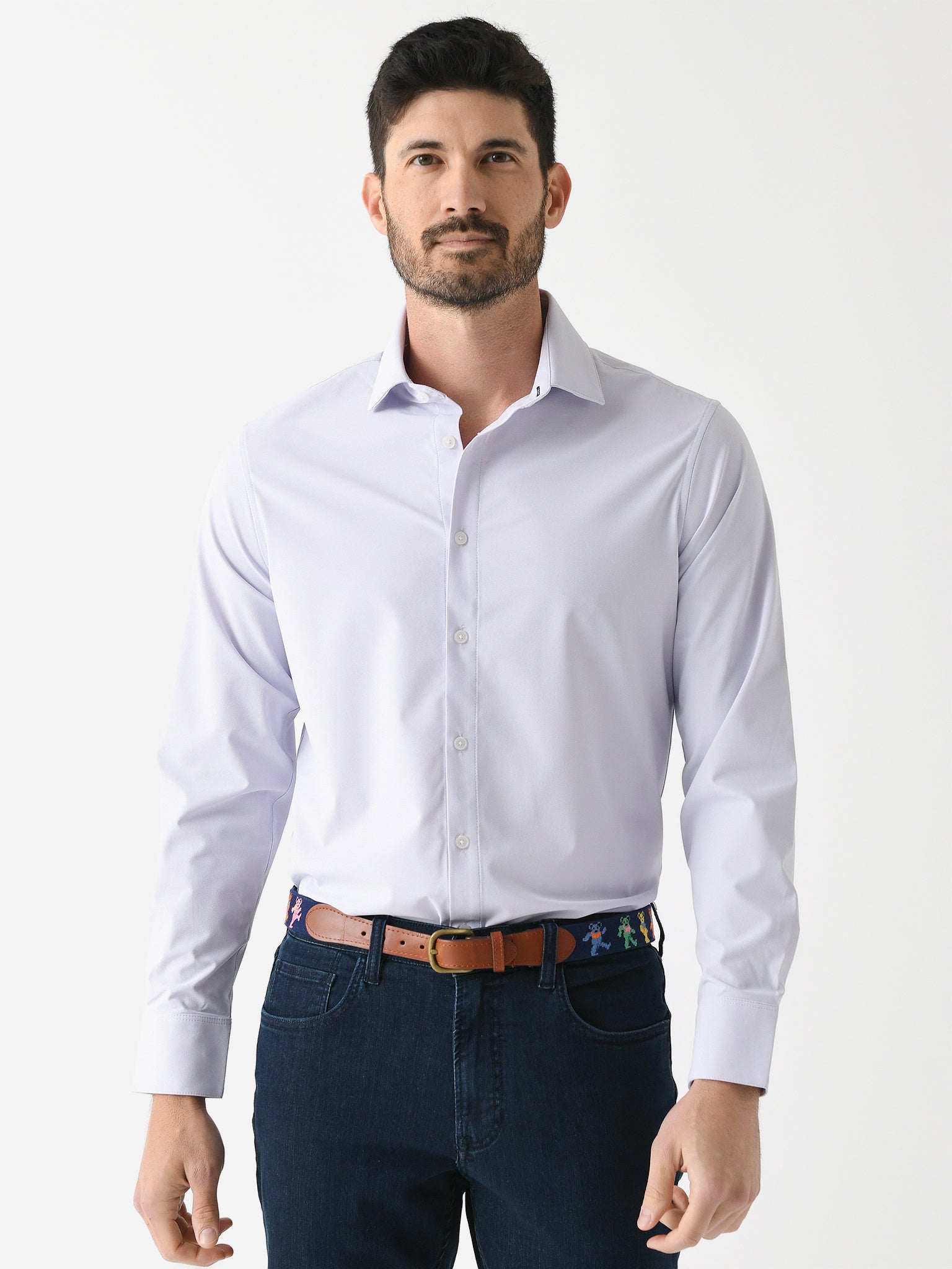 Mizzen+Main Men's Leeward Dress Shirt - Saint Bernard
