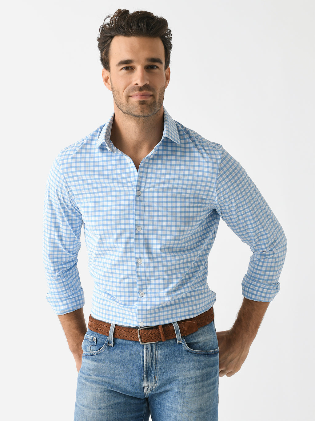 Mizzen+Main Men's Monaco Dress Shirt - Saint Bernard