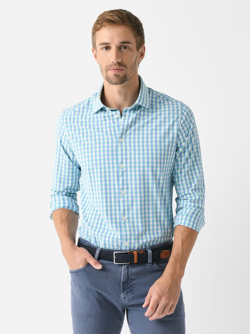 Mizzen+Main Men's Monaco Dress Shirt - Saint Bernard