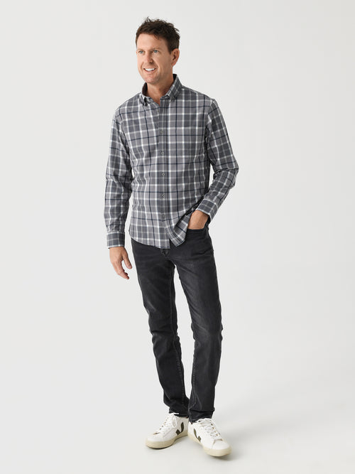 Mizzen+Main Men's Trim City Flannel