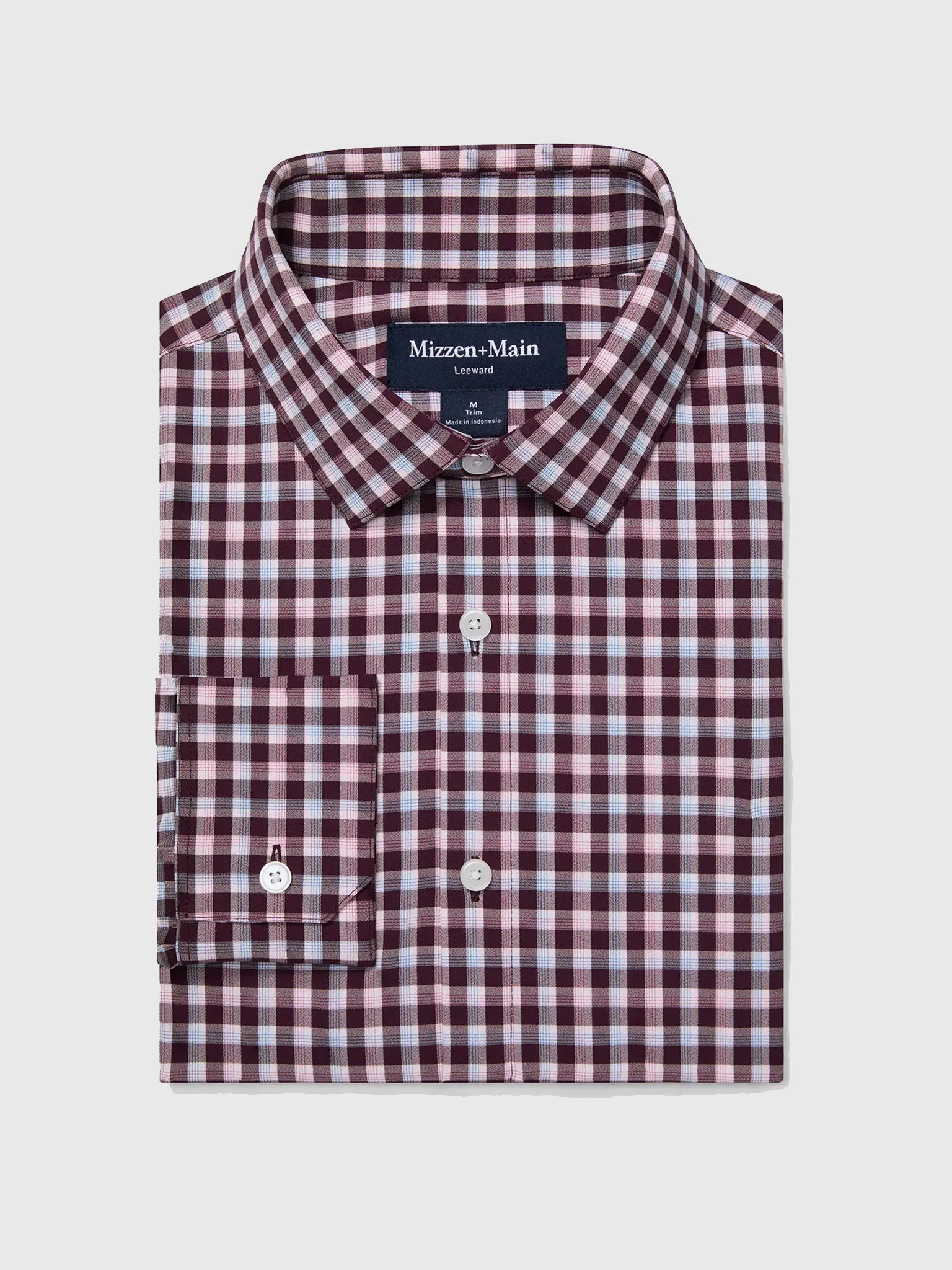 Mizzen+Main Men's Trim Leeward Dress Shirt - Saint Bernard