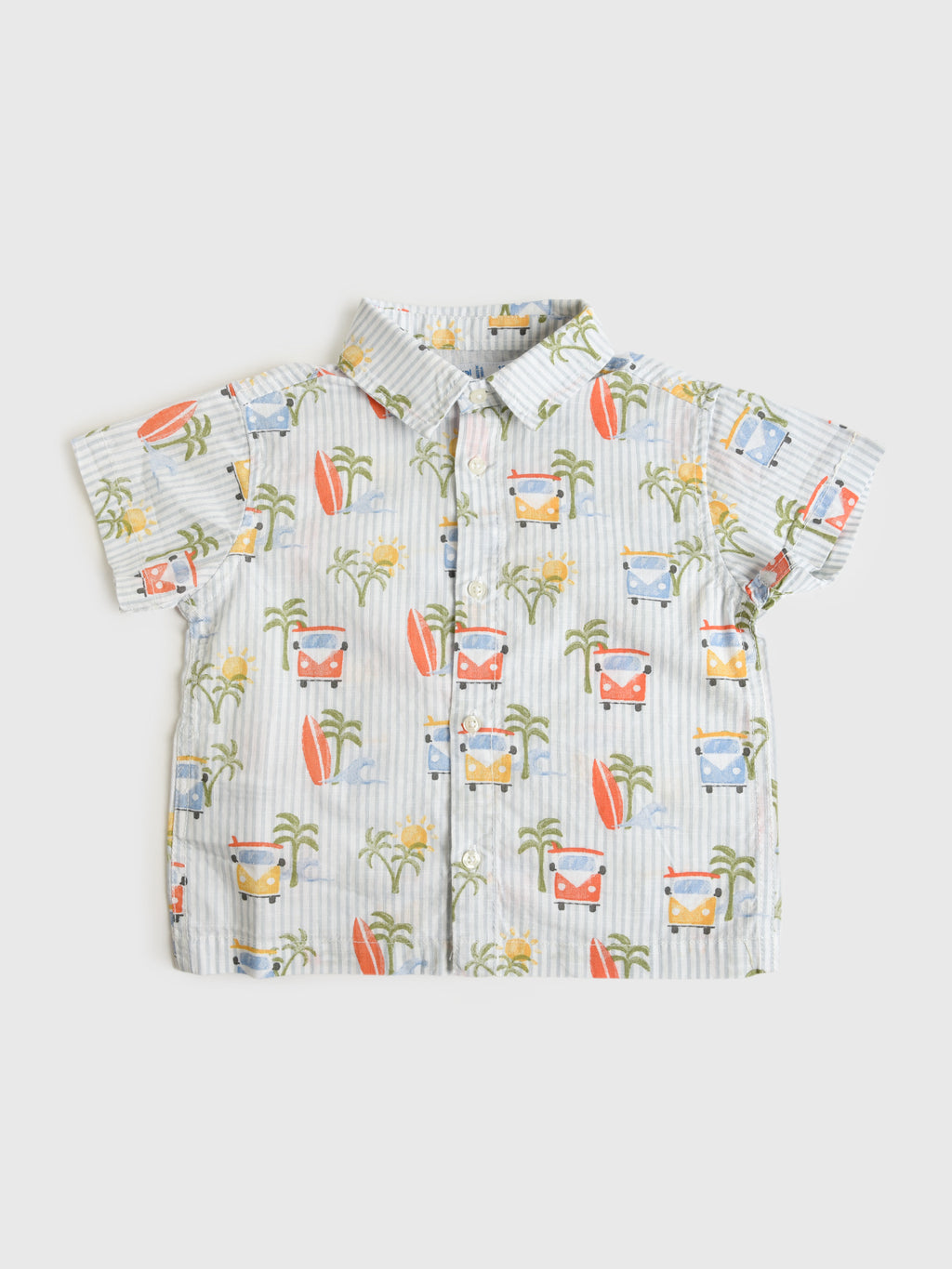 Mayoral Baby Boys' Short Sleeve Shirt - Saint Bernard