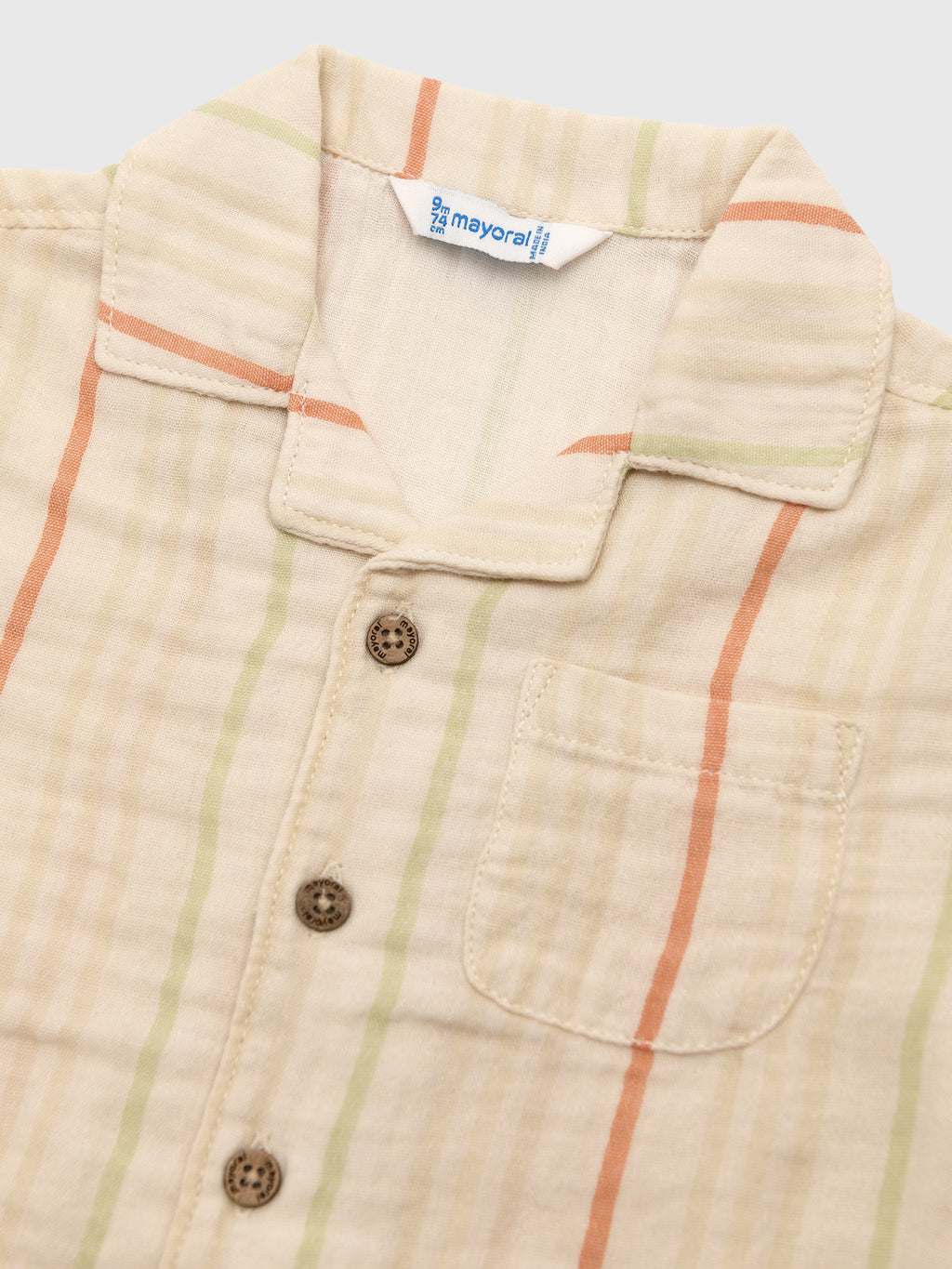 Mayoral Baby Boys' Bambula Shirt - Saint Bernard