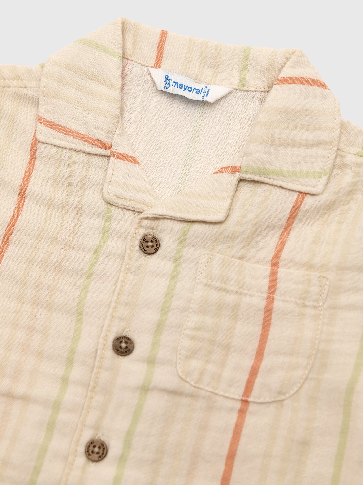 Mayoral Baby Boys' Bambula Shirt - Saint Bernard