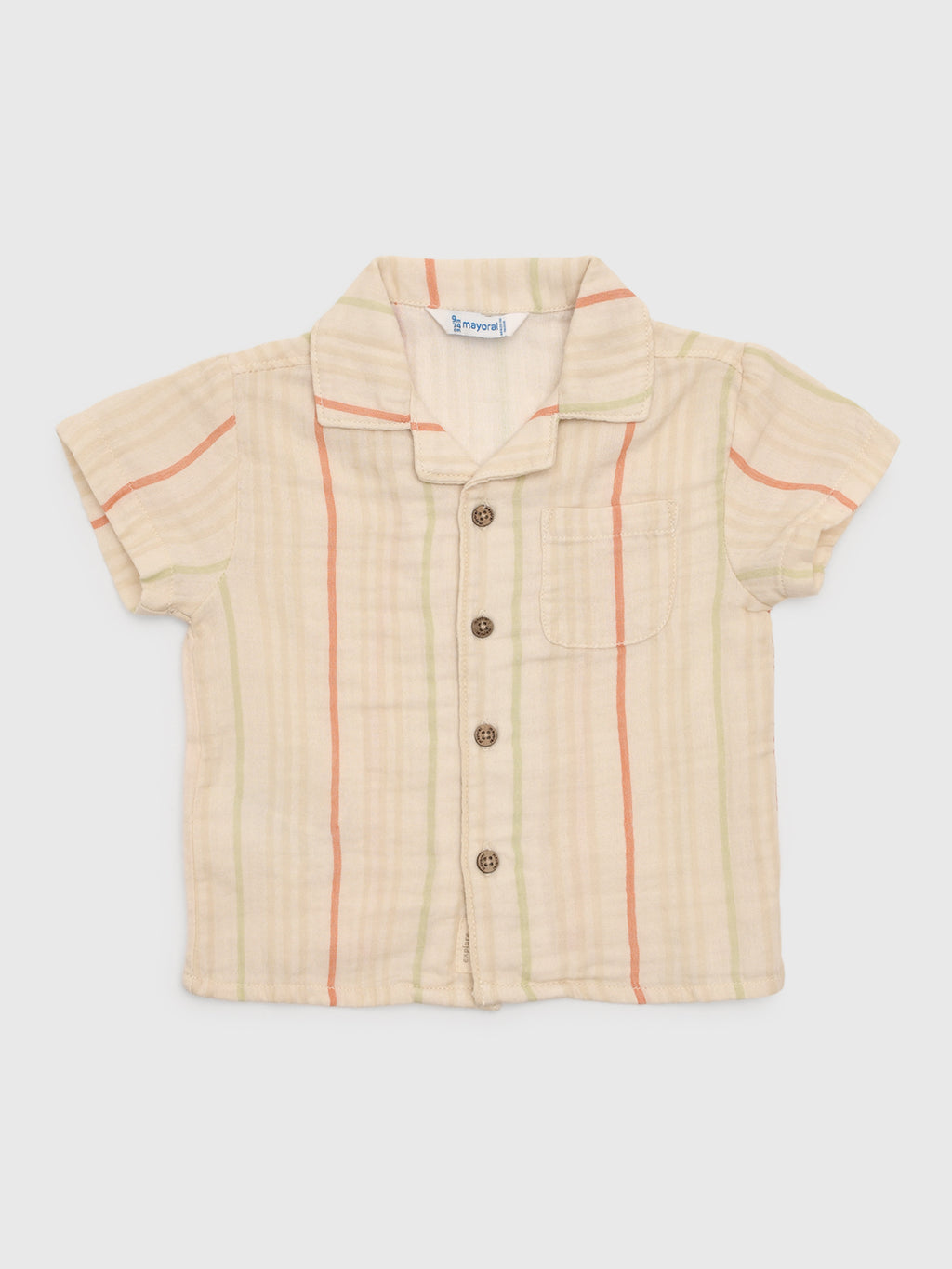 Mayoral Baby Boys' Bambula Shirt - Saint Bernard