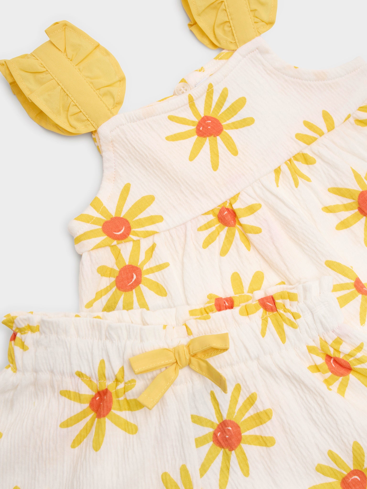 Mayoral Baby Girls' Bambula Short Set - Saint Bernard