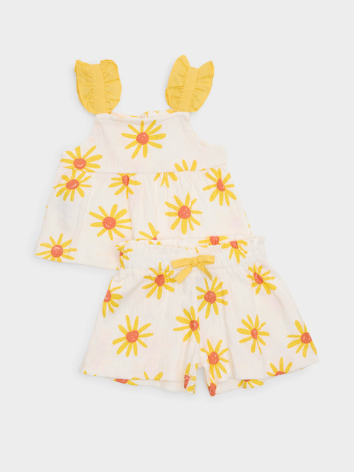 Mayoral Baby Girls' Bambula Short Set