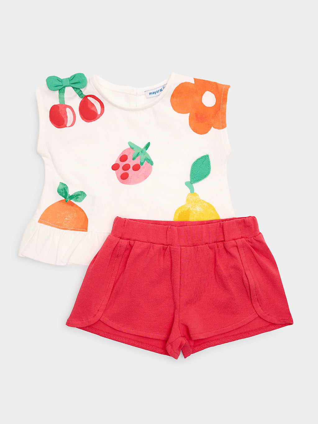 Mayoral Baby Girls' Short Set - Saint Bernard