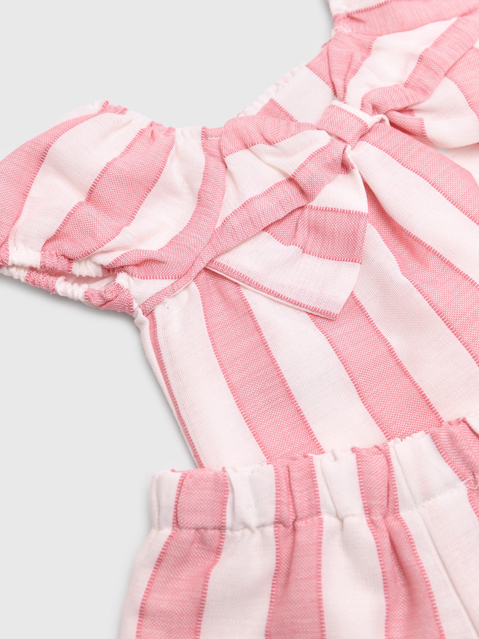 Mayoral Baby Girls' Striped Shirt & Short Set - Saint Bernard