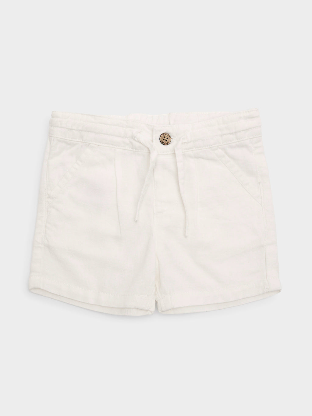 Mayoral Baby Boys' Linen Bermuda Short - Saint Bernard