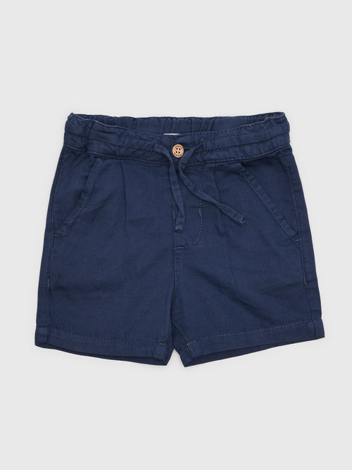 Mayoral Baby Boys' Linen Bermuda Short