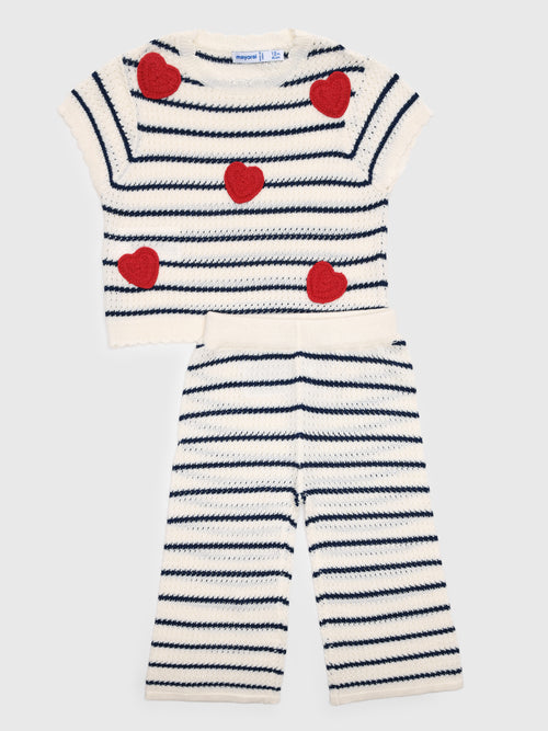 Mayoral Baby Girls' Knit Pant Set