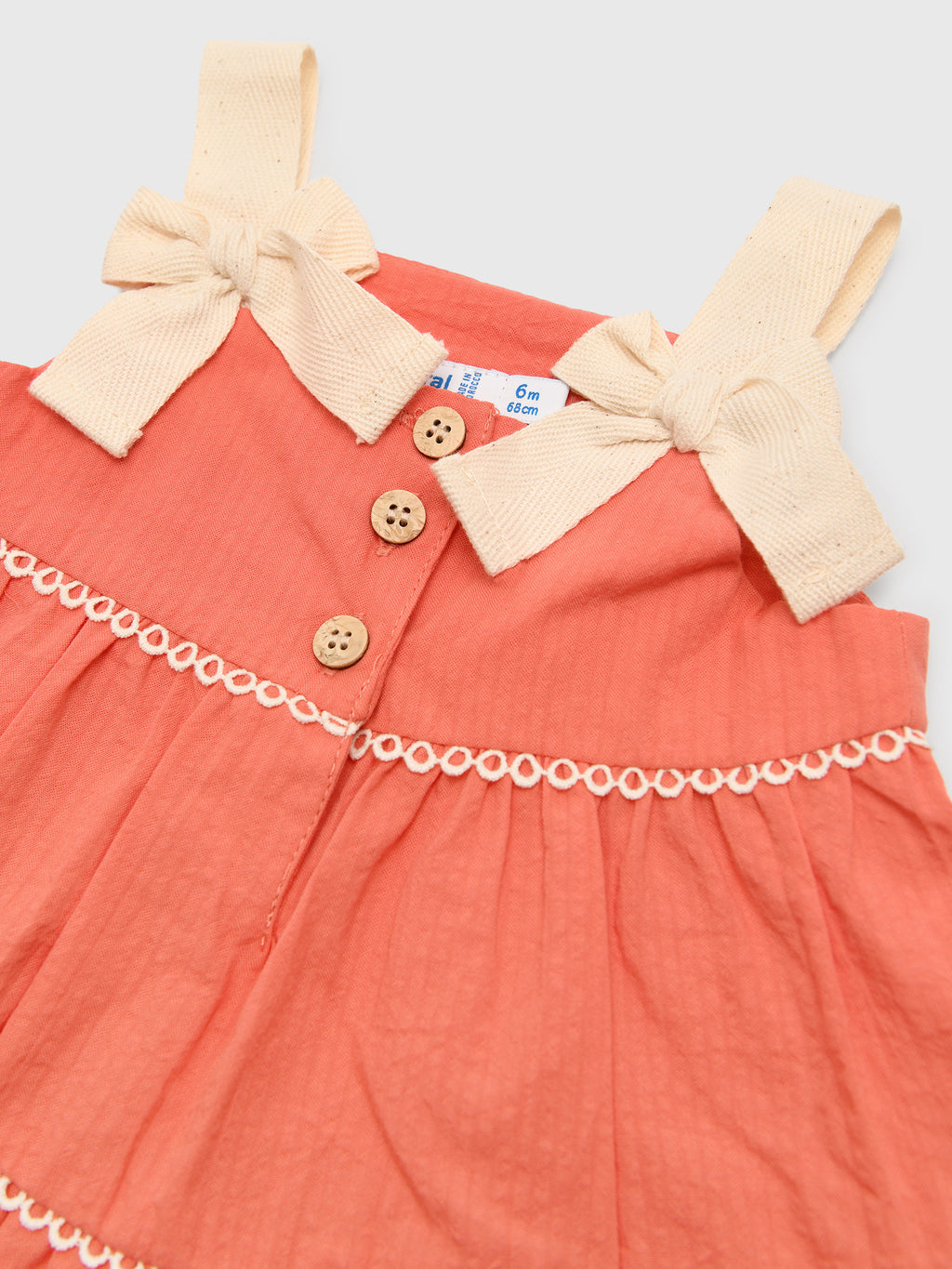 Mayoral Baby Girls' Panel Dress - Saint Bernard