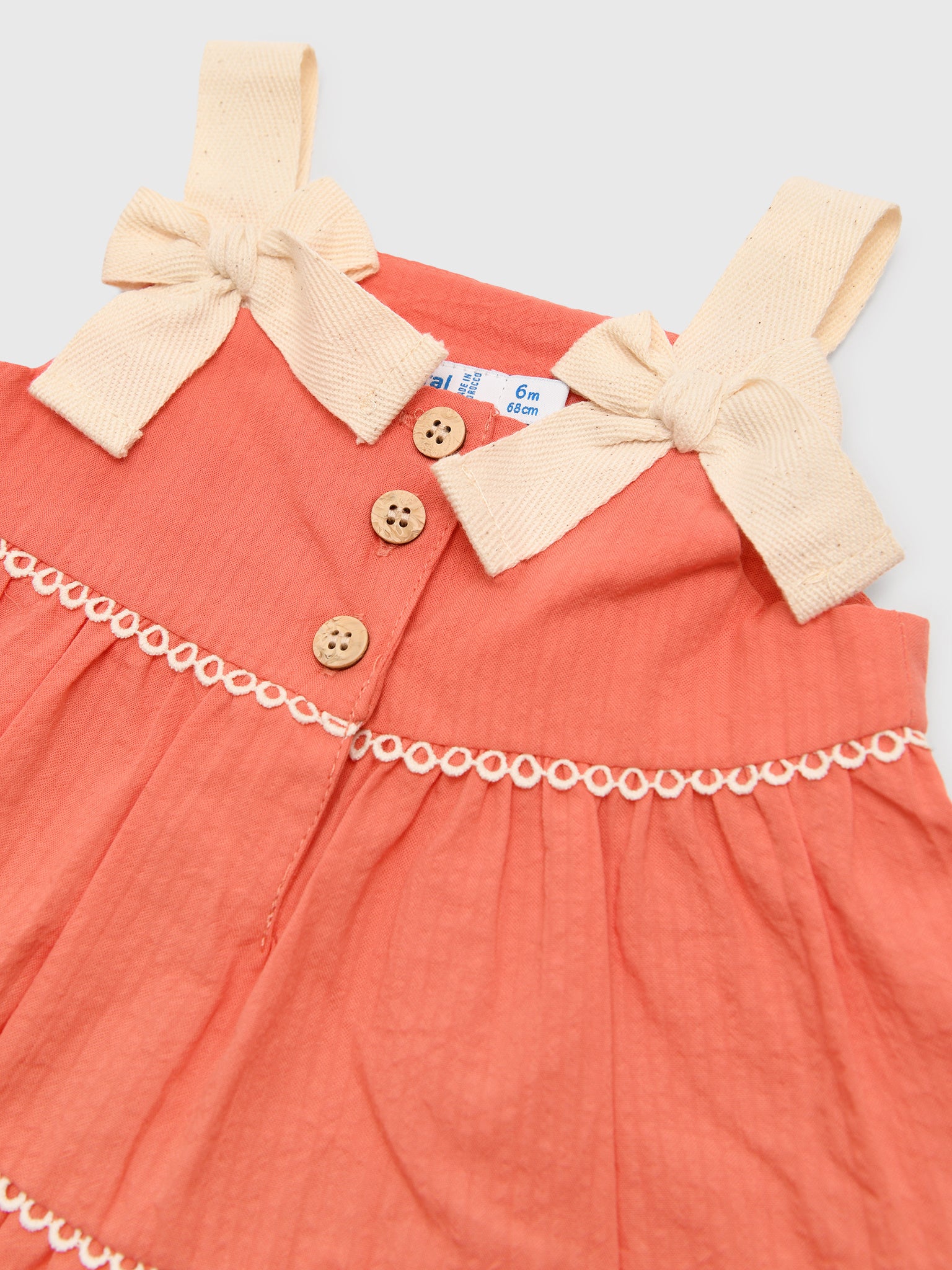 Mayoral Baby Girls' Panel Dress - Saint Bernard