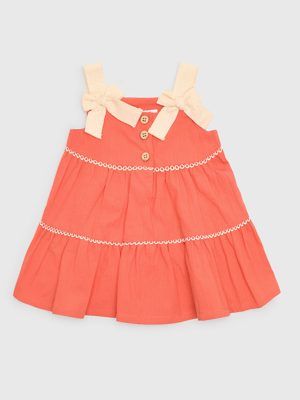Mayoral Baby Girls' Panel Dress - Saint Bernard