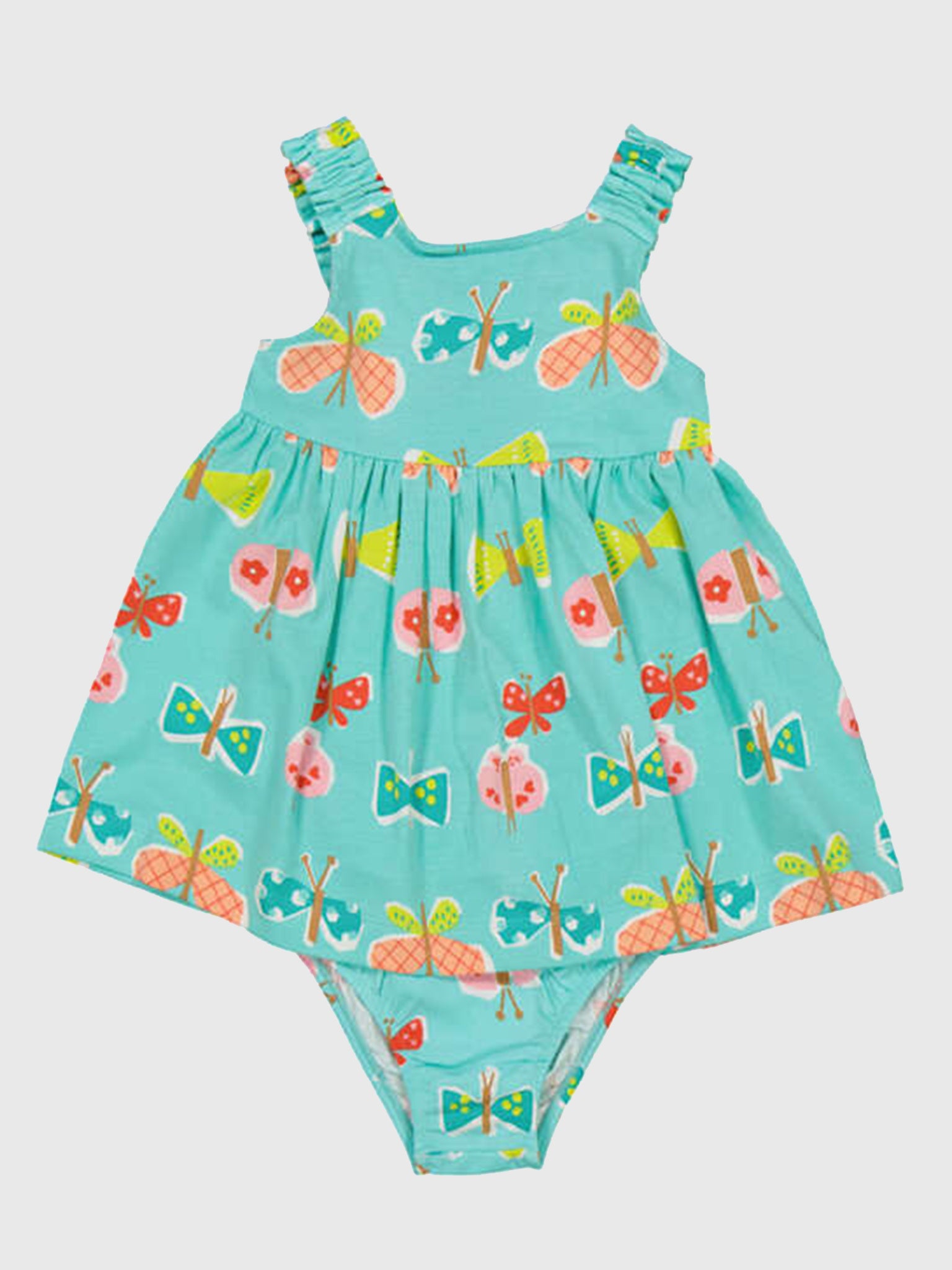 Mayoral Baby Girls' Printed Dress Set - Saint Bernard