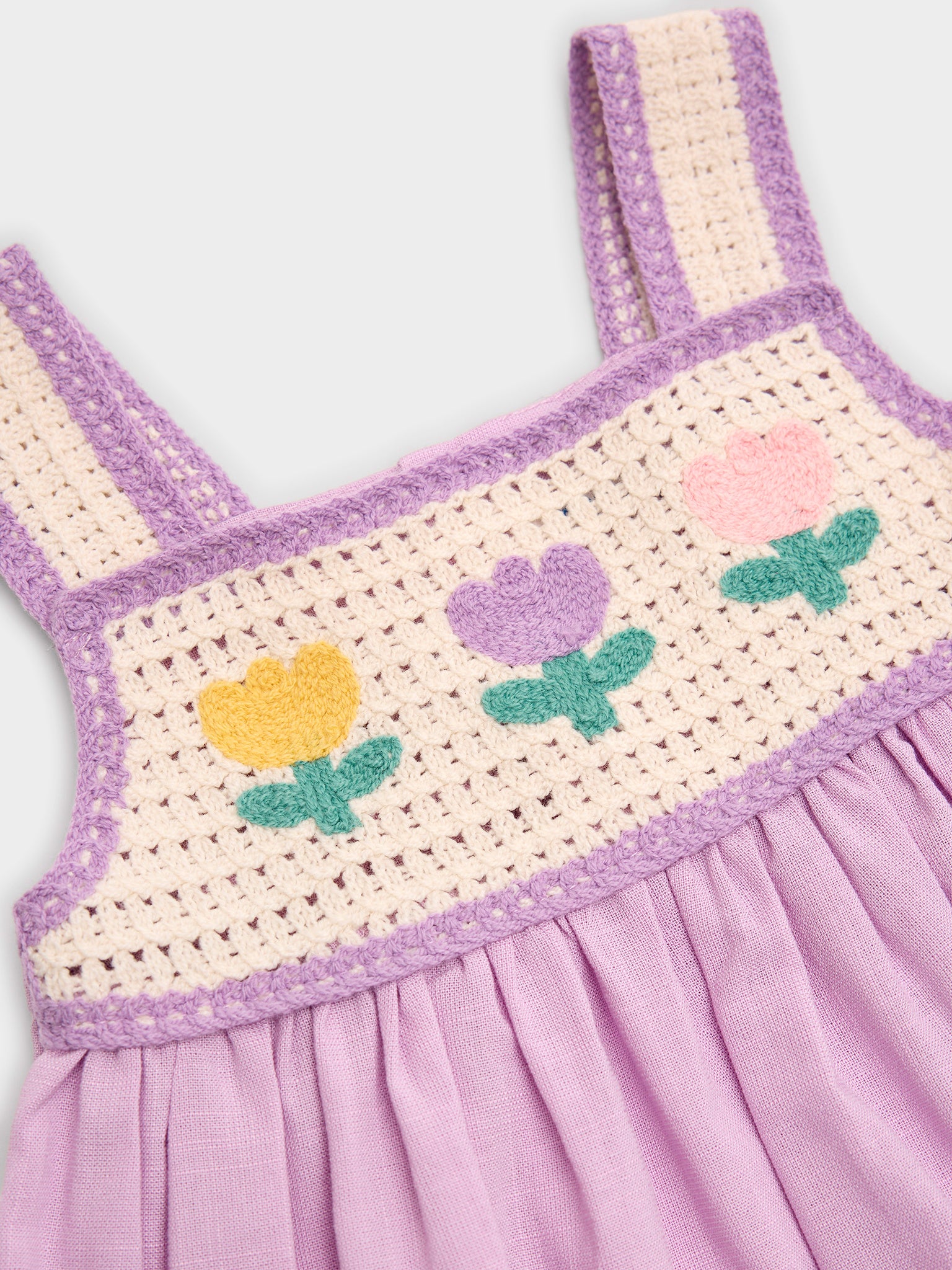 Mayoral Baby Girls' Crochet Dress - Saint Bernard