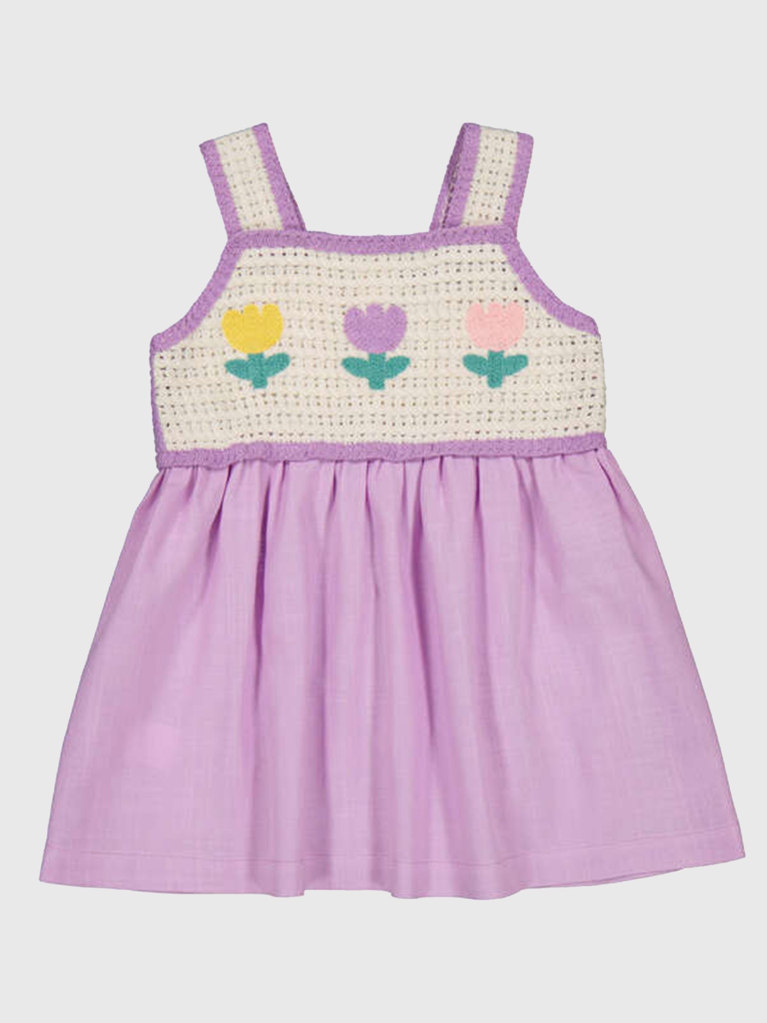 Mayoral Baby Girls' Crochet Dress - Saint Bernard