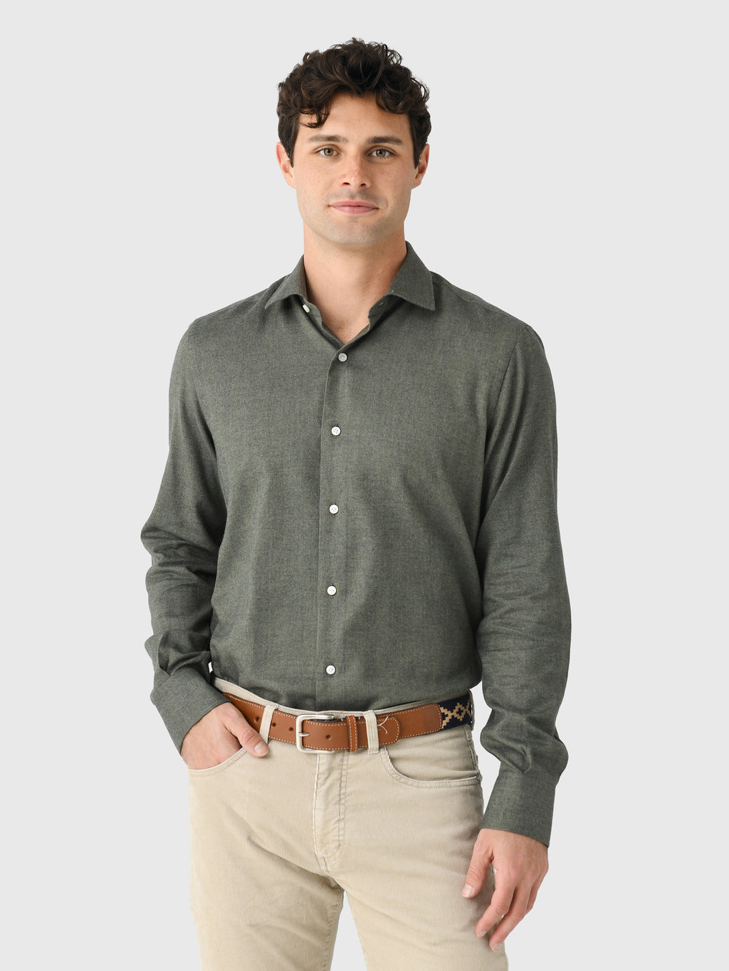Maria Santangelo Men's Woven Shirt