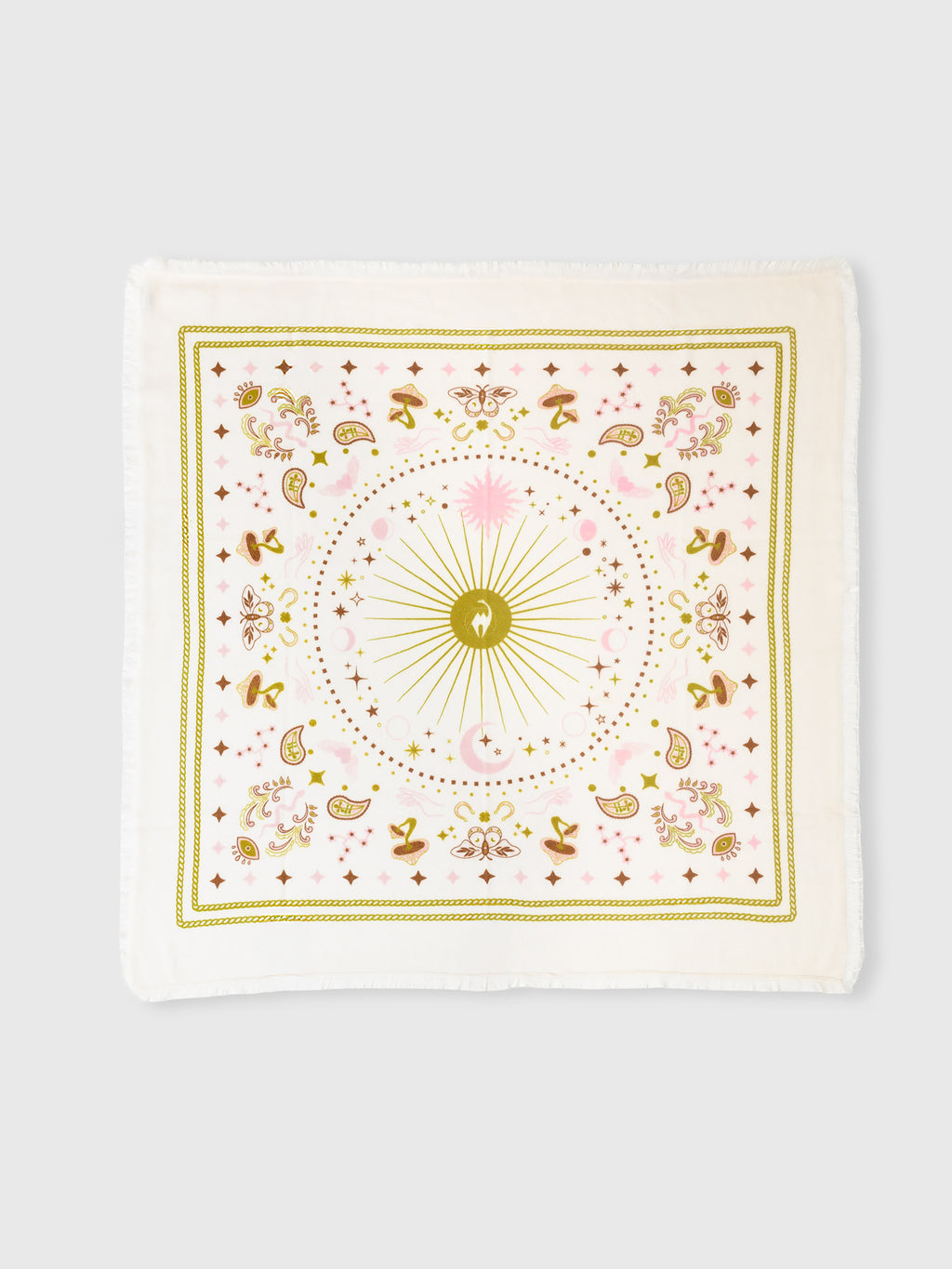 Freya Women's Cashmere Bandana Sweater Wrap - Saint Bernard