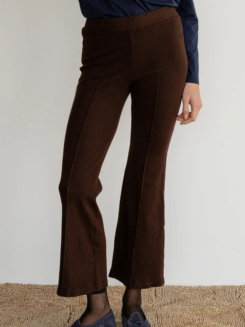 DONNI. Women's The Rib Kick Flare Pant