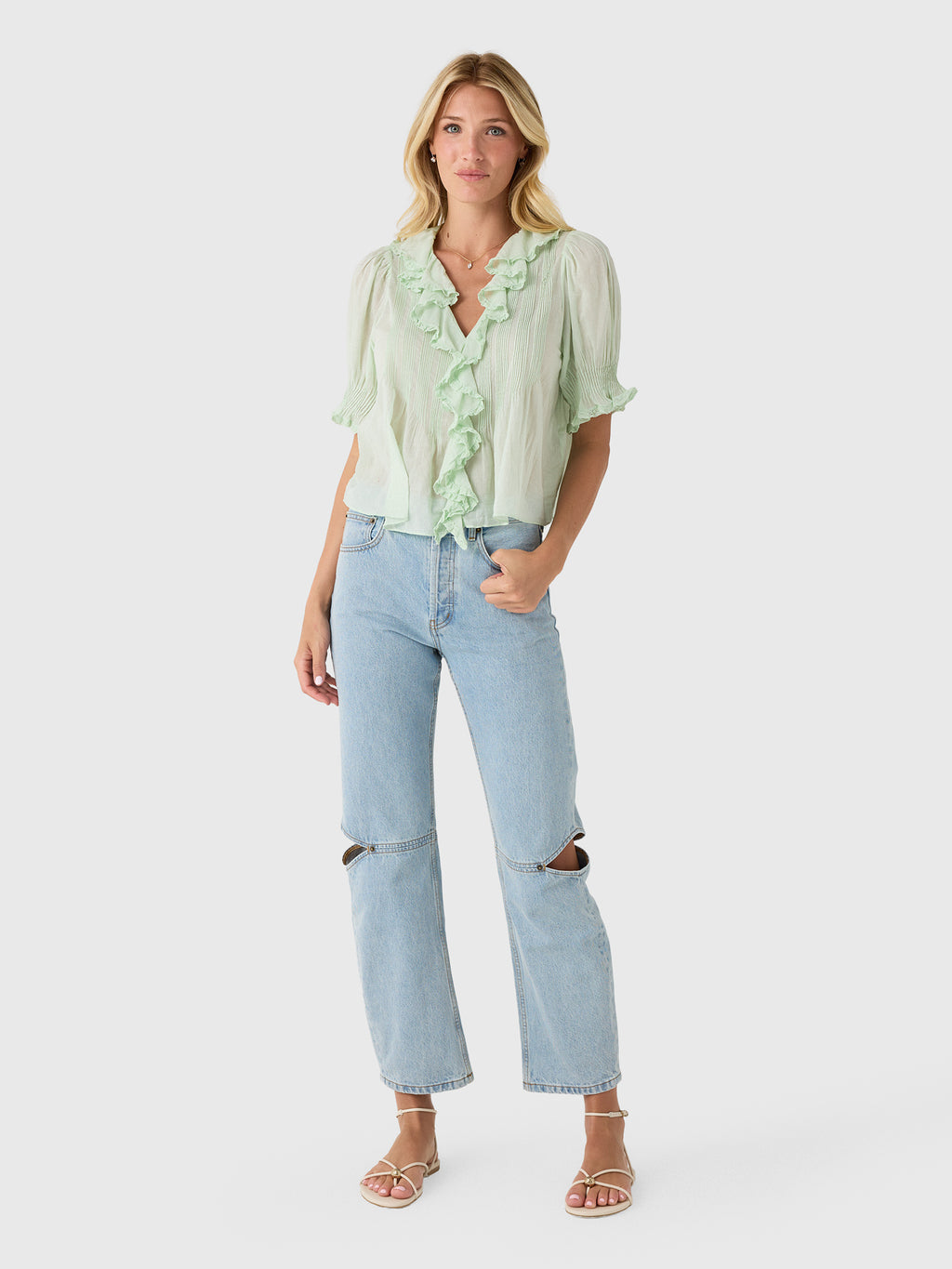 DÔEN Women's Henri Top - Saint Bernard