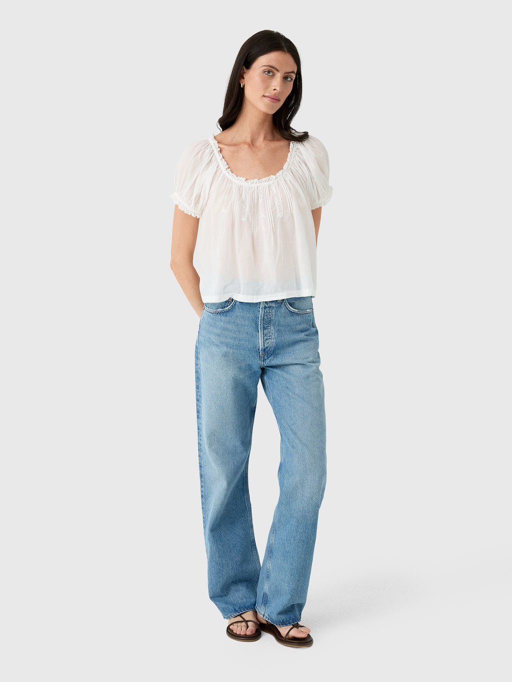 DÔEN Women's Frederica Top - Saint Bernard