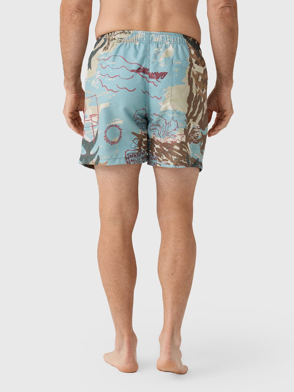 OAS Men's Montara Swim Trunk - Saint Bernard