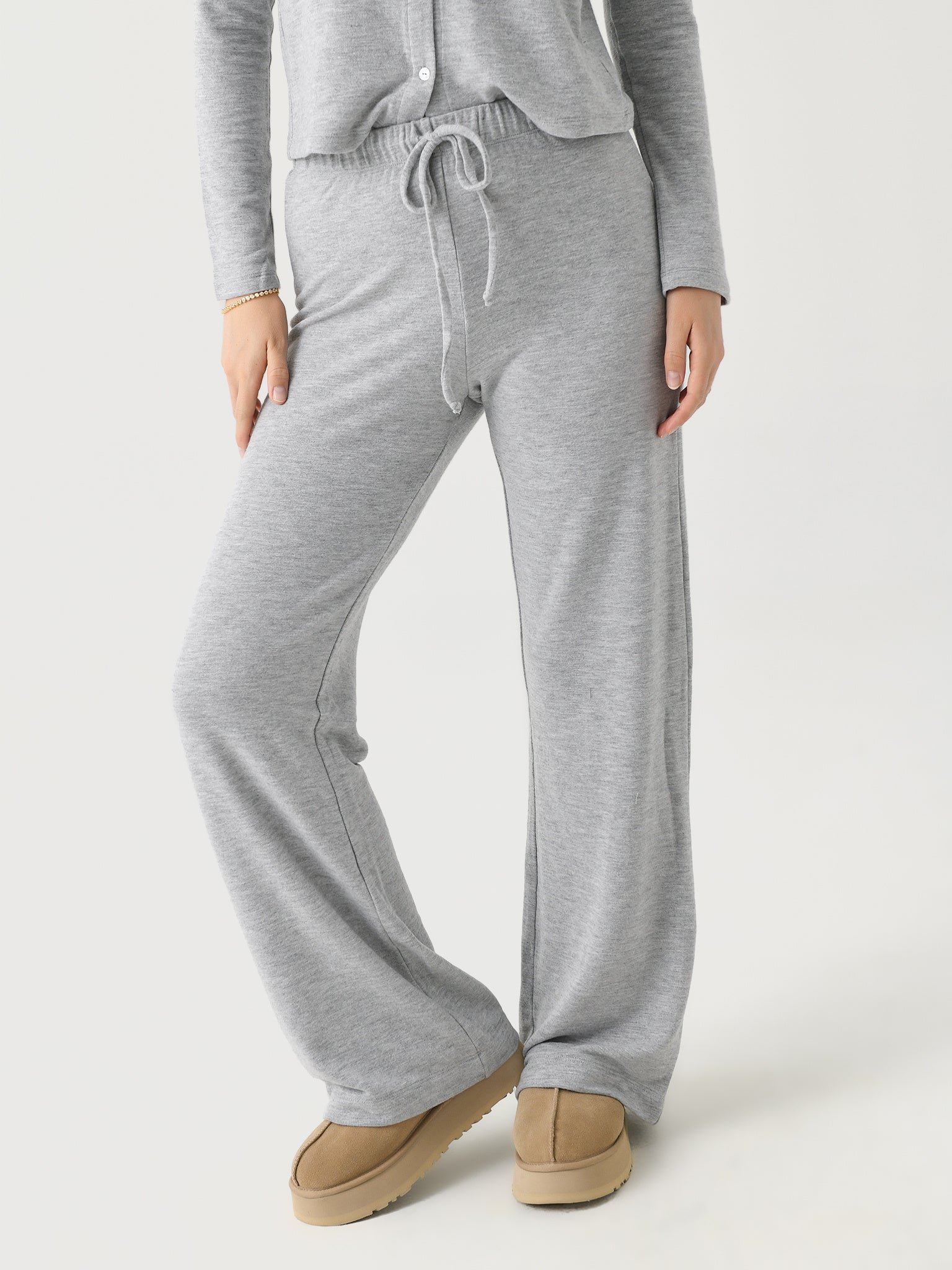 DONNI. Women's The Sweater Wide Leg Pant - Saint Bernard