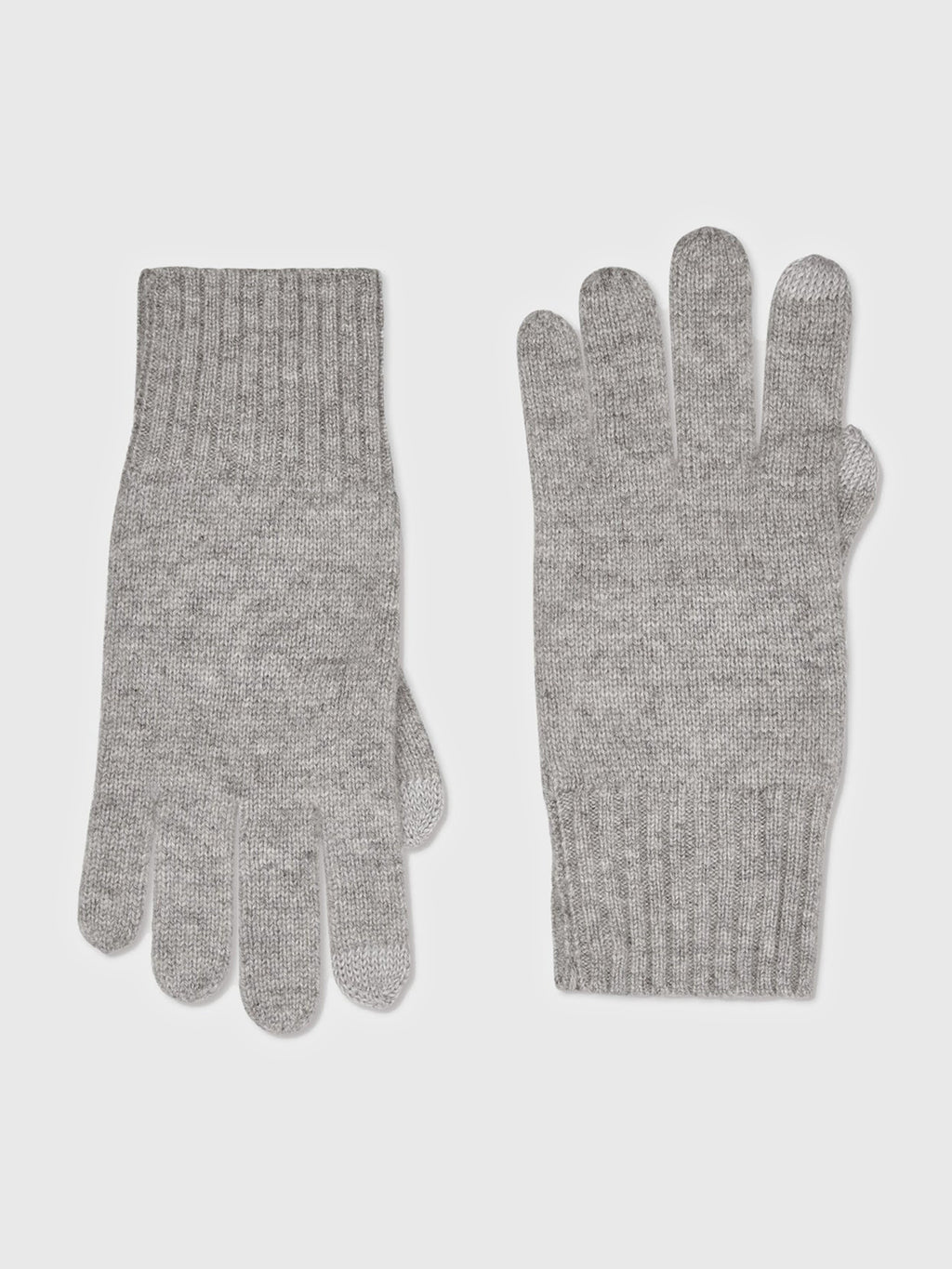 White + Warren Women's Cashmere Texting Gloves - Saint Bernard