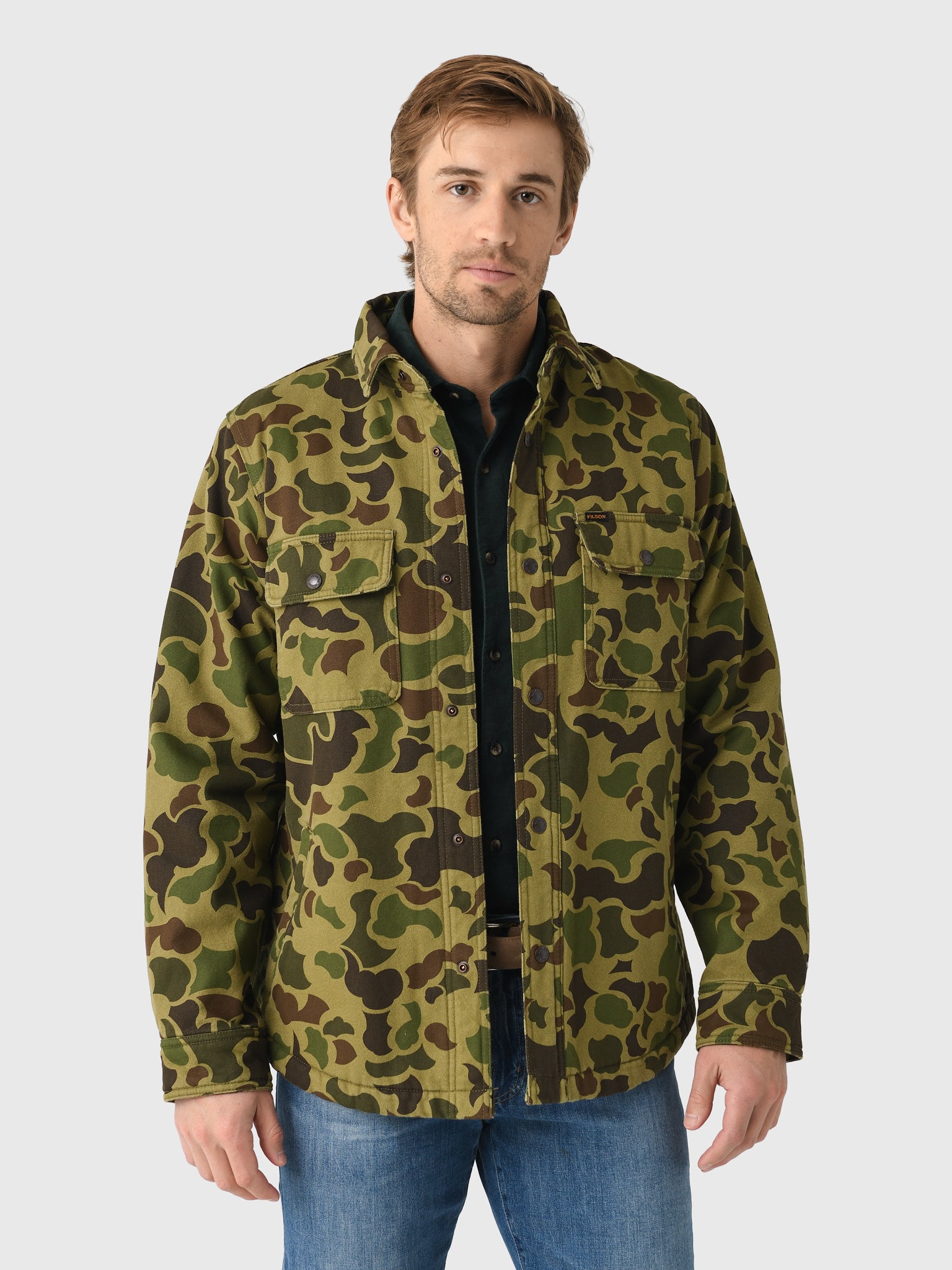 Filson Men's Fleece Lined Jac-Shirt | $229.00 | Saint Bernard