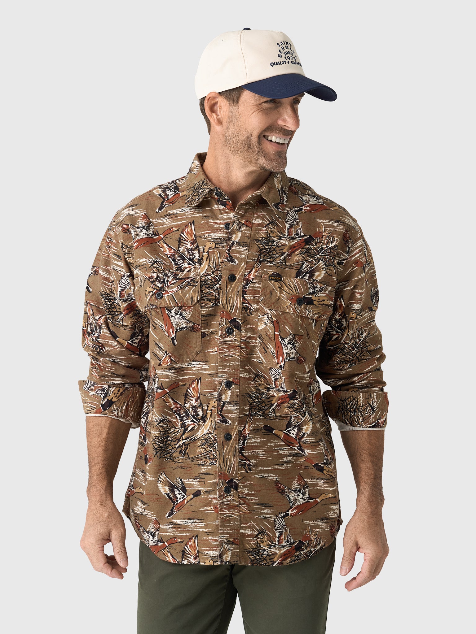 Filson Men's Field Flannel Shirt – Saint Bernard