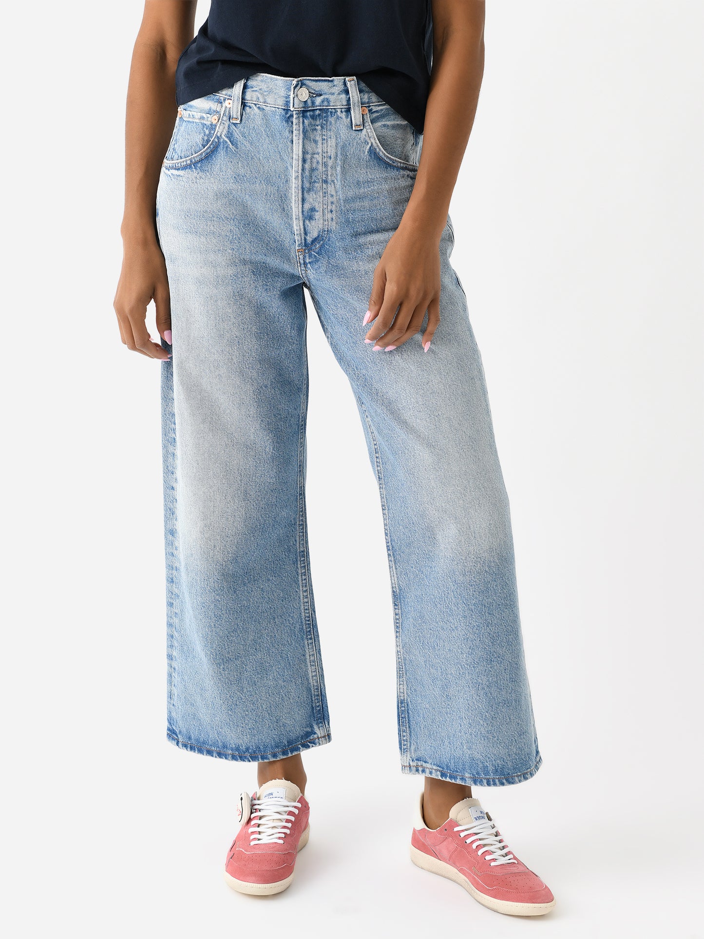 Citizens Of Humanity Women's Gaucho Vintage Wide Leg Jean - Saint Bernard
