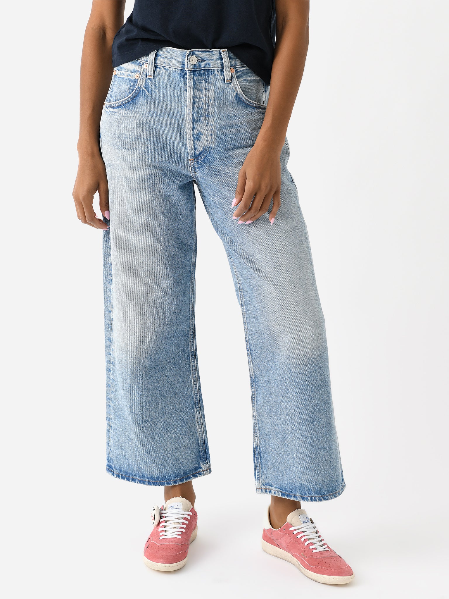 Citizens Of Humanity Women's Gaucho Vintage Wide Leg Jean - Saint Bernard