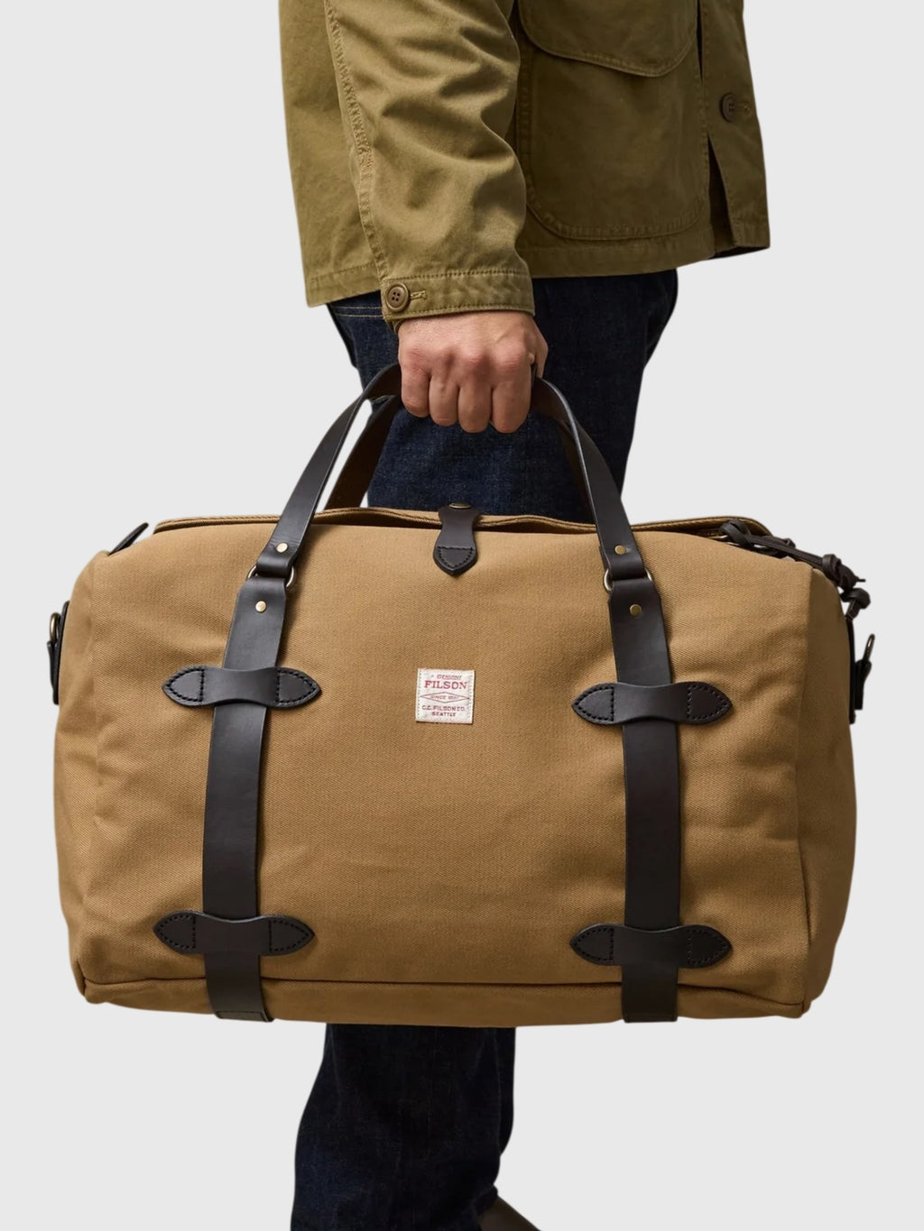 Filson Medium Rugged Twill Duffle Bag - Saint Bernard