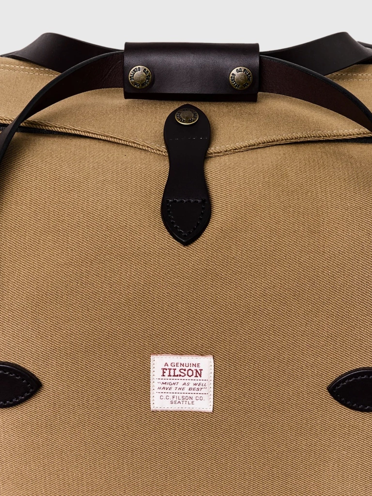 Filson Medium Rugged Twill Duffle Bag - Saint Bernard