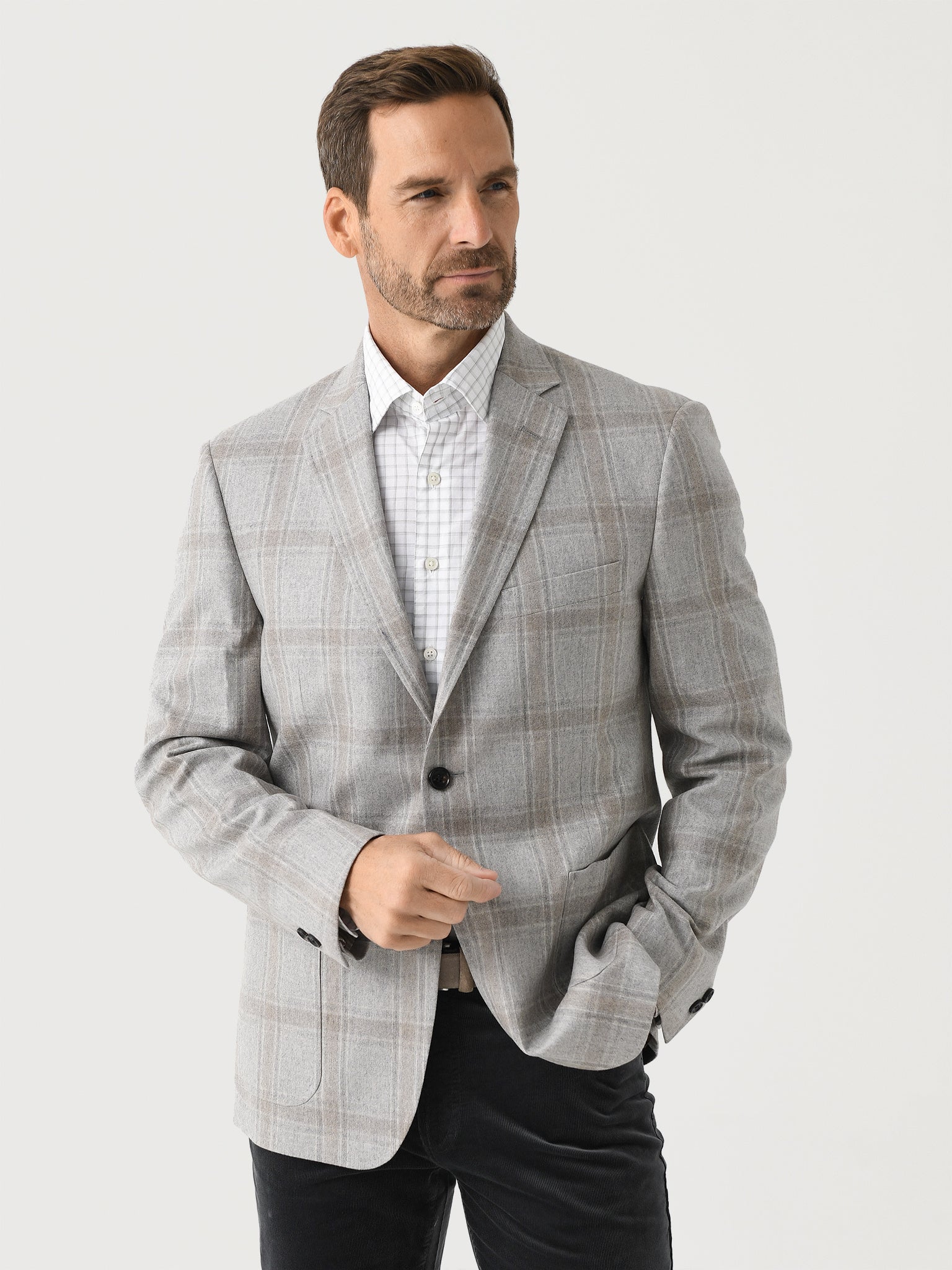 Billy Reid Men's Wool Sport Coat - Saint Bernard