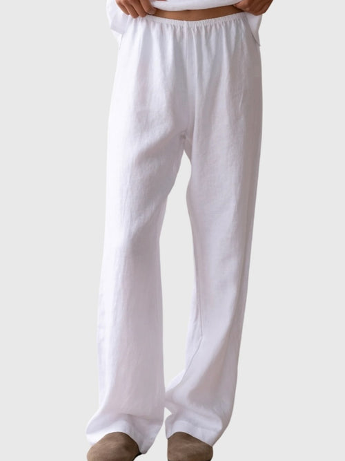 DONNI. Women's The Linen Simple Pant