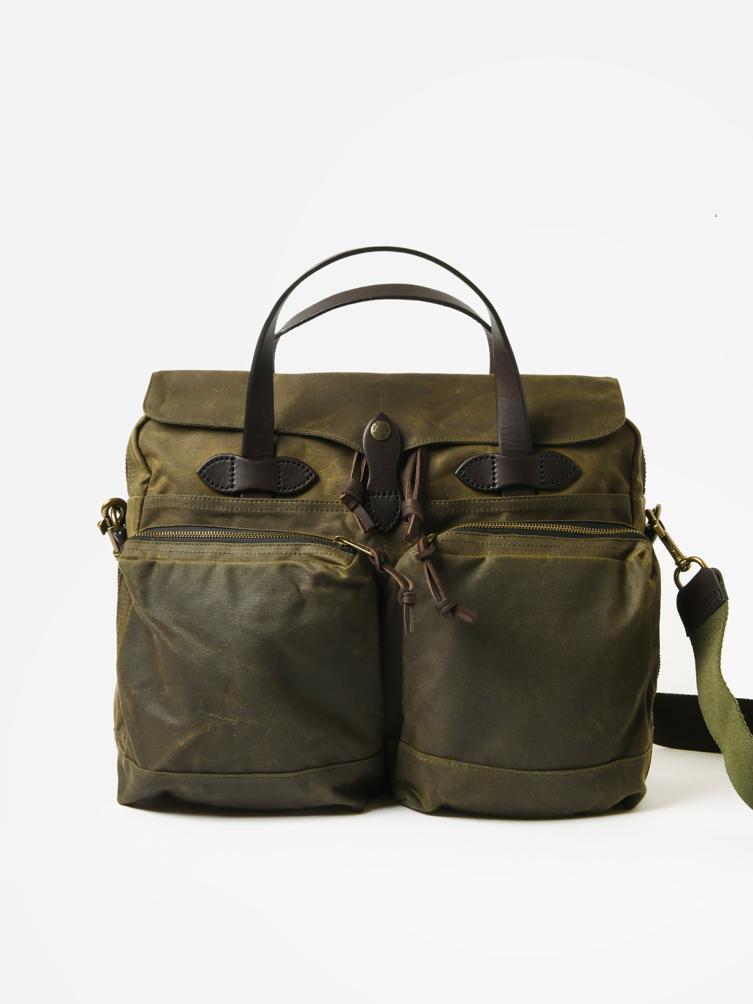Filson 24 Hour Tin Briefcase - Saint Bernard