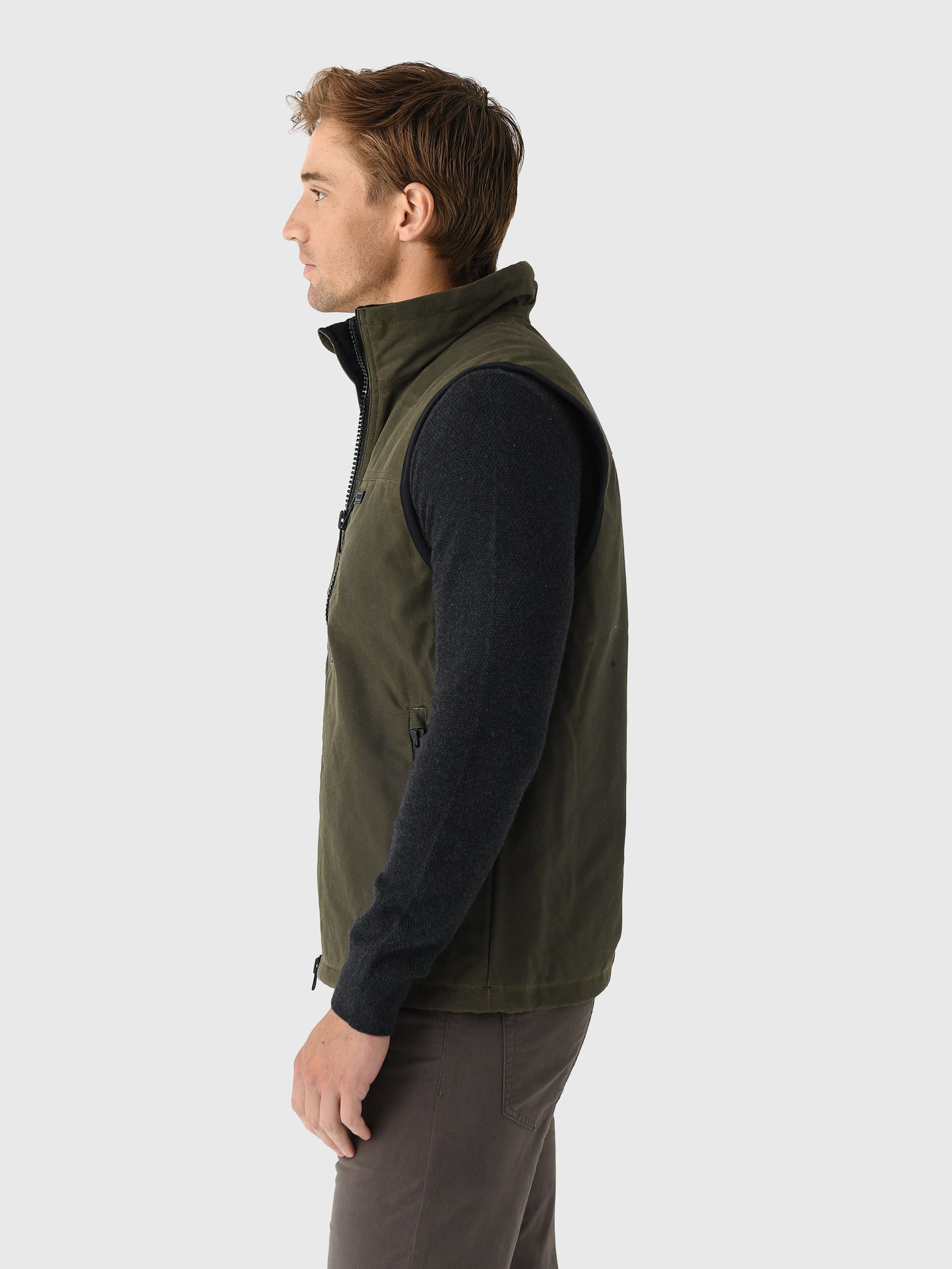 Filson Men's Tin Cloth Primaloft Vest – Saint Bernard